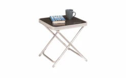 Outwell Baffin Sgabello Da Tavolo E Poggiapiedi Pieghevole 3 In 1 42 X 42 X 46 Cm