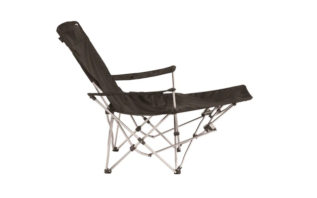 Outwell Catamarca Lounger Nero Sedia Pieghevole Con Poggiagambe 89 X 61 X 116 Cm 5 Outwell Catamarca Lounger Nero Sedia Pieghevole Con Poggiagambe 89 X 61 X 116 Cm - immagine 3