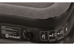 Outwell Excellet Materasso Ad Aria Singolo 200 X 80 Cm Nero/grigio