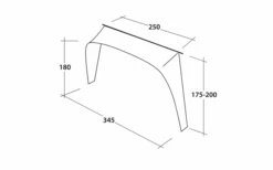 Outwell Tenda Lounge Collegamento Al Veicolo L