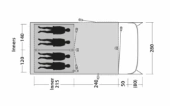 Outwell Greenwood 4 -Outwell Negozio 748523 5009078