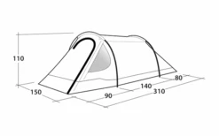 Tenda Outwell Earth 2 A Doppio Rivestimento -Outwell Negozio 789644 5205695